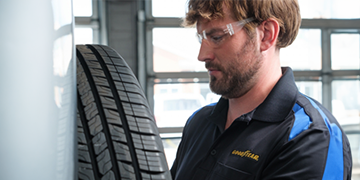 Venda de pneus Goodyear